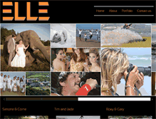 Tablet Screenshot of ellephoto.co.za